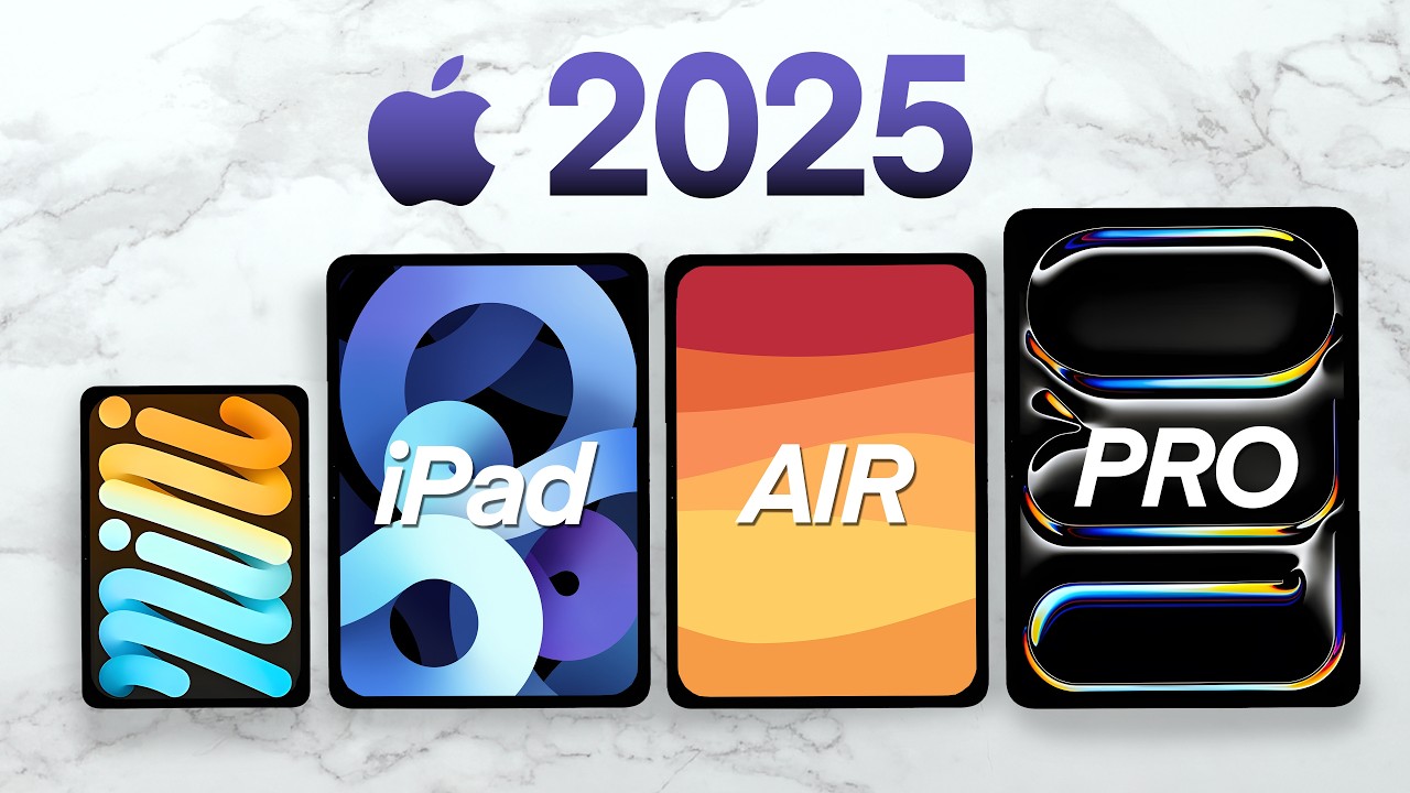 Quel iPad acheter en 2025 ?