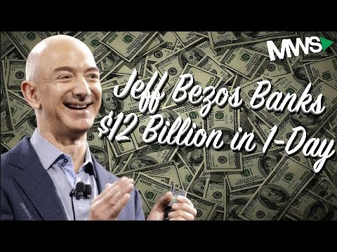 Bezos Banks $12 Billion in One Day on Amazing Amazon Earnings