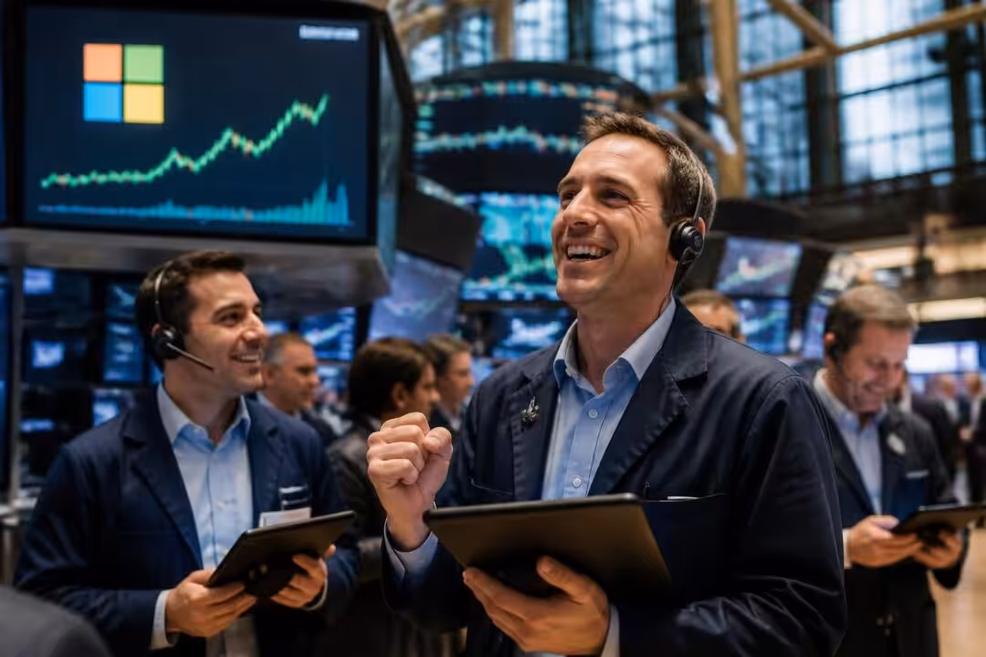 wall street devrait ouvrir en hausse, soutenue par des résultats microsoft rassurants, malgré un optimisme partiel.